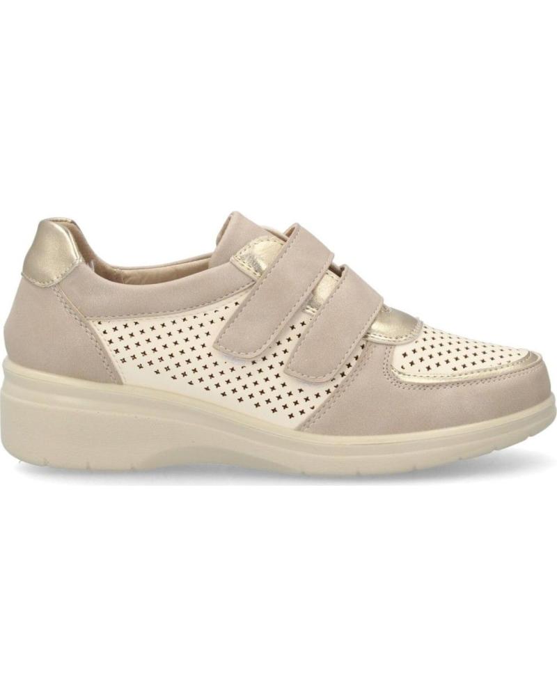 ZAPATILLAS DEPORTIVAS MUJER PUNTOSALAO CIERRE VELCRO DORADAS CÓMODAS VARIOS COLORES