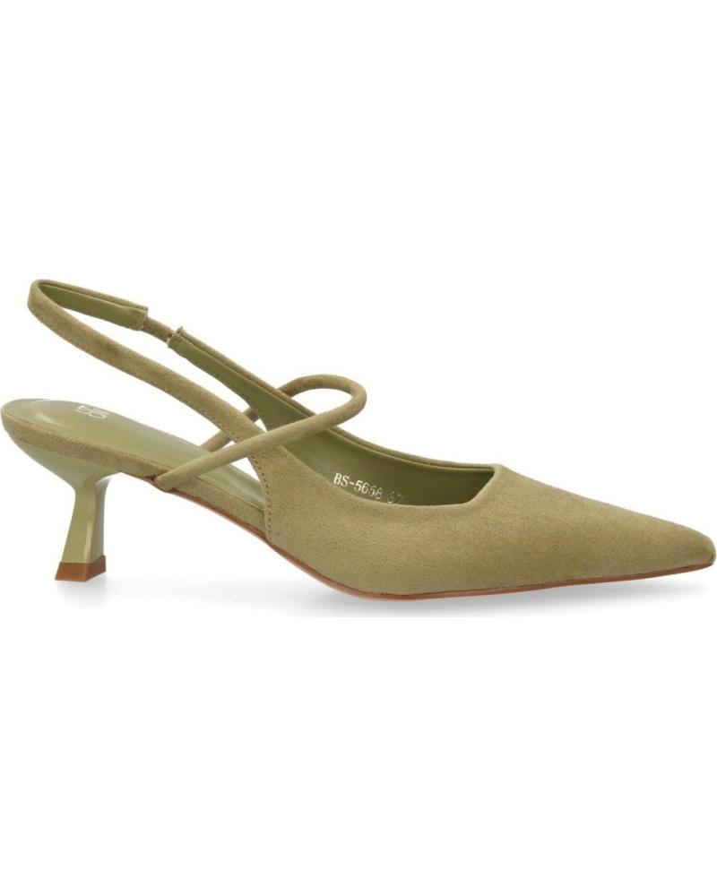 PUNTOSALAO ZAPATOS DE VESTIR SLINGBACK TACÓN BAJO ELEGANTE MUJER BS-5DE BS-5DE BS-5 VARIOS
