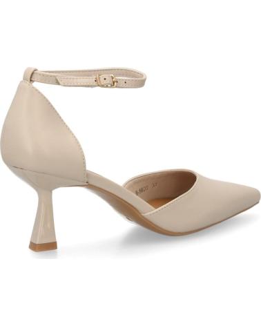 PUNTOSALAO ZAPATOS DE VESTIR ELEGANTES PUNTOSALAO TACÓN BAJO BEIGEGE 