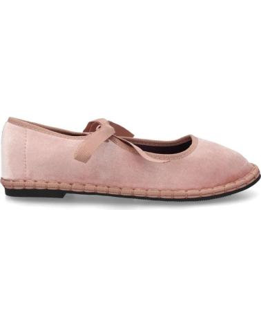 PUNTOSALAO MOCASIN MERCEDITAS DE TERCIOPELO ROSA CON LAZOS PARA MUJER VARIOS COLORES