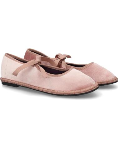 PUNTOSALAO MOCASIN MERCEDITAS DE TERCIOPELO ROSA CON LAZOS PARA MUJER VARIOS COLORES