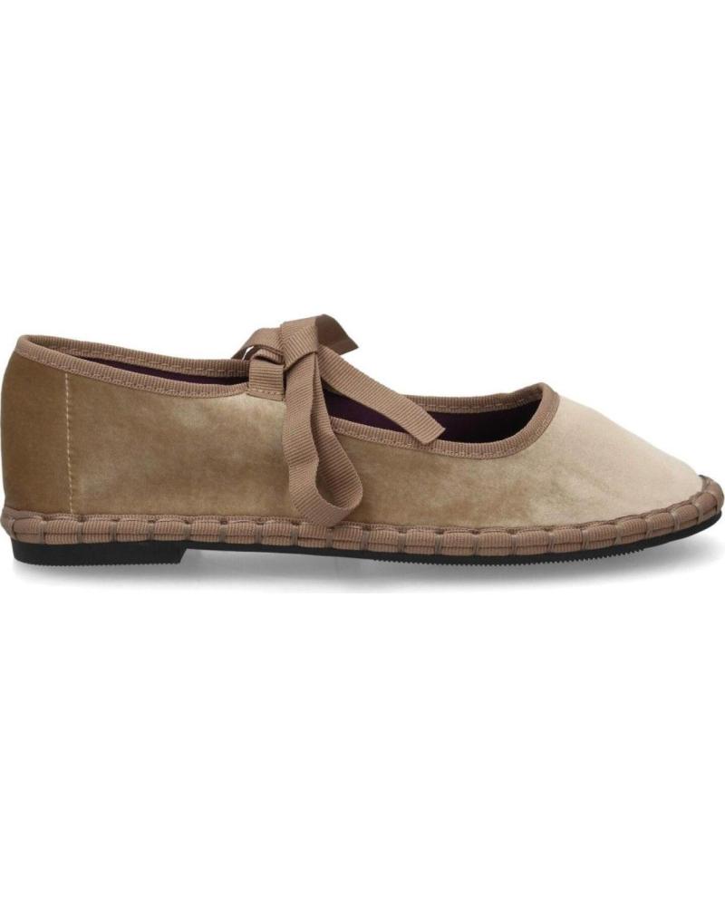 ZAPATILLAS PLANAS DE TERCIOPELO PUNTOSALAO CON LAZO VARIOS COLORES