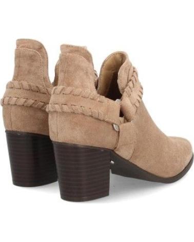 BOTINES PUNTOSALAO MUJER TACÓN MEDIO ESTILO CAMPERO S-5573-5573 VARIOS C