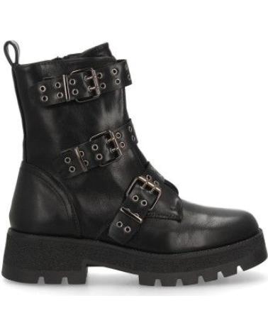PUNTOSALAO BOTINES DE MUJER PUNTOSALAO ESTILO GRUNGE CON PLATAFORMA NEGRO XTY07 XTY