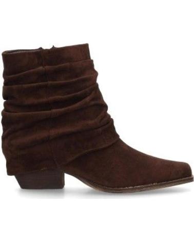 BOTINES DE MUJER PUNTOSALAO A-2509 CON TACÓN MEDIO Y CAÑA ARRUGADA A-2509 VARIOS