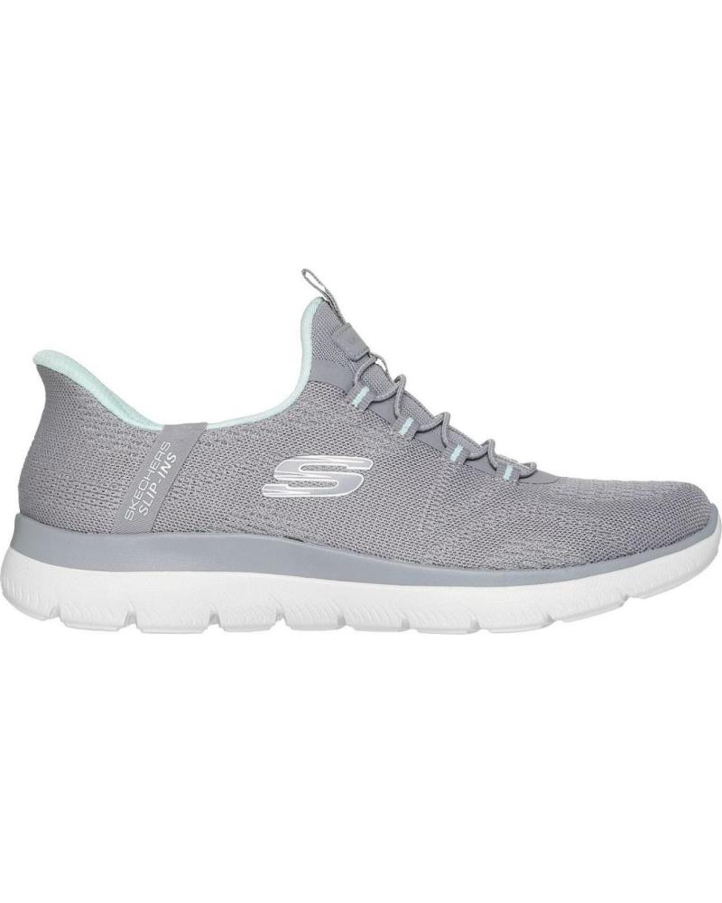 SKECHERS ZAPATILLAS SKECHERS MUJER 150284 CASUAL GRIS GRIS
