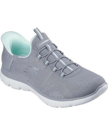 SKECHERS ZAPATILLAS SKECHERS MUJER 150284 CASUAL GRIS GRIS