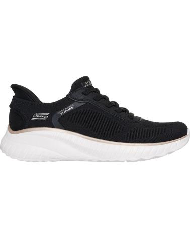 SKECHERS ZAPATILLAS SKECHERS MUJER CASUAL SLIP-INS NEGRO BLANCO 117497 NEGRO Y BLANCO