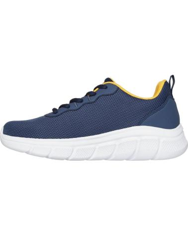 SKECHERS TÊNIS CASUAL MASCULINO SKECHERS 118109 AZUL MARINHO AZUL MARINO