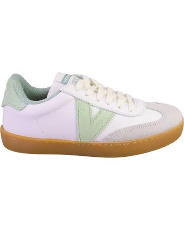 VICTORIA TÊNIS VICTORIA CASUAL FEMININO BRANCO E VERDE 1126206 BLANCO Y VERDE