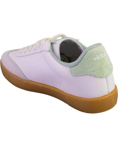 VICTORIA TÊNIS VICTORIA CASUAL FEMININO BRANCO E VERDE 1126206 BLANCO Y VERDE