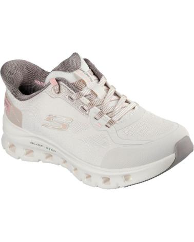 SKECHERS ZAPATILLAS SKECHERS MUJER SLIP-INS CASUAL BEIGE BEIGE
