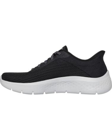 SKECHERS ZAPATILLAS SKECHERS MUJER SL 125516 CASUAL NEGRO BLANCO NEGRO Y BLANCO