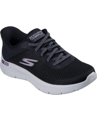 SKECHERS ZAPATILLAS SKECHERS MUJER SL 125516 CASUAL NEGRO BLANCO NEGRO Y BLANCO