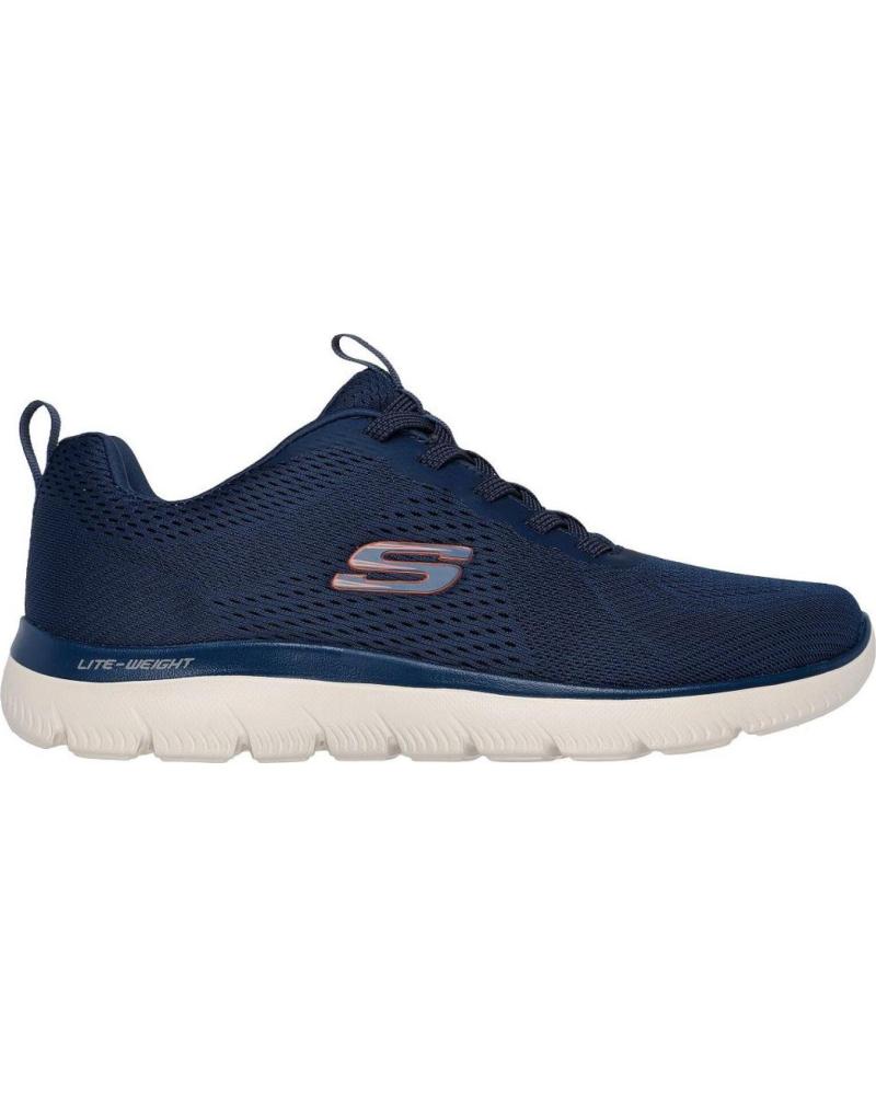 SKECHERS ZAPATILLAS CASUAL SKECHERS 232963 PARA HOMBRE, AZUL, ESTILO SLIP-ON AZUL