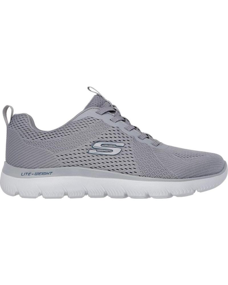 SKECHERS SKECHERS 232963 ZAPATILLAS CASUAL HOMBRE SLIP ON GRIS GRIS