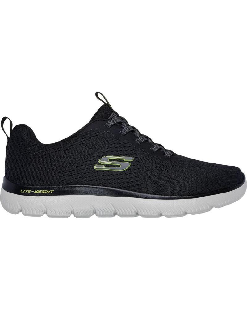 SKECHERS ZAPATILLAS SKECHERS 232963 HOMBRE CASUAL SLIP ON NEGRO NEGRO