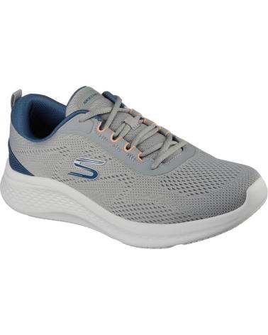 SKECHERS ZAPATILLAS SKECHERS CASUAL HOMBRE 233184 GRIS GRIS