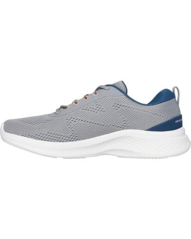 SKECHERS ZAPATILLAS SKECHERS CASUAL HOMBRE 233184 GRIS GRIS
