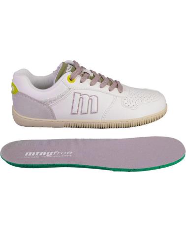 MTNG ZAPATILLAS MUSTANG CASUAL MUJER BLANCO Y VERDE BLANCO Y VERDE