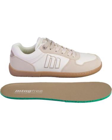 MTNG ZAPATILLAS CASUAL MUSTANG 60840-26 PARA MUJER, COLOR CREMA CREMA