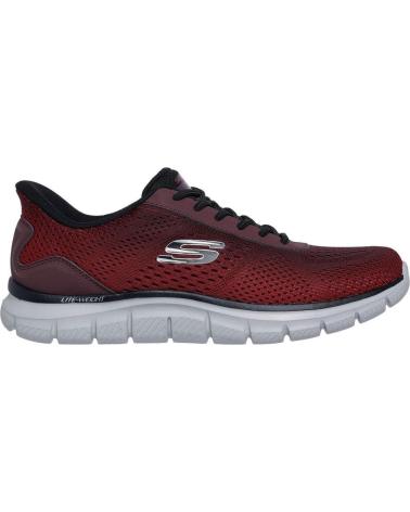 SKECHERS SKECHERS 233038 TÊNIS MASCULINO CASUAL SLIP-INS VERMELHO ROJO