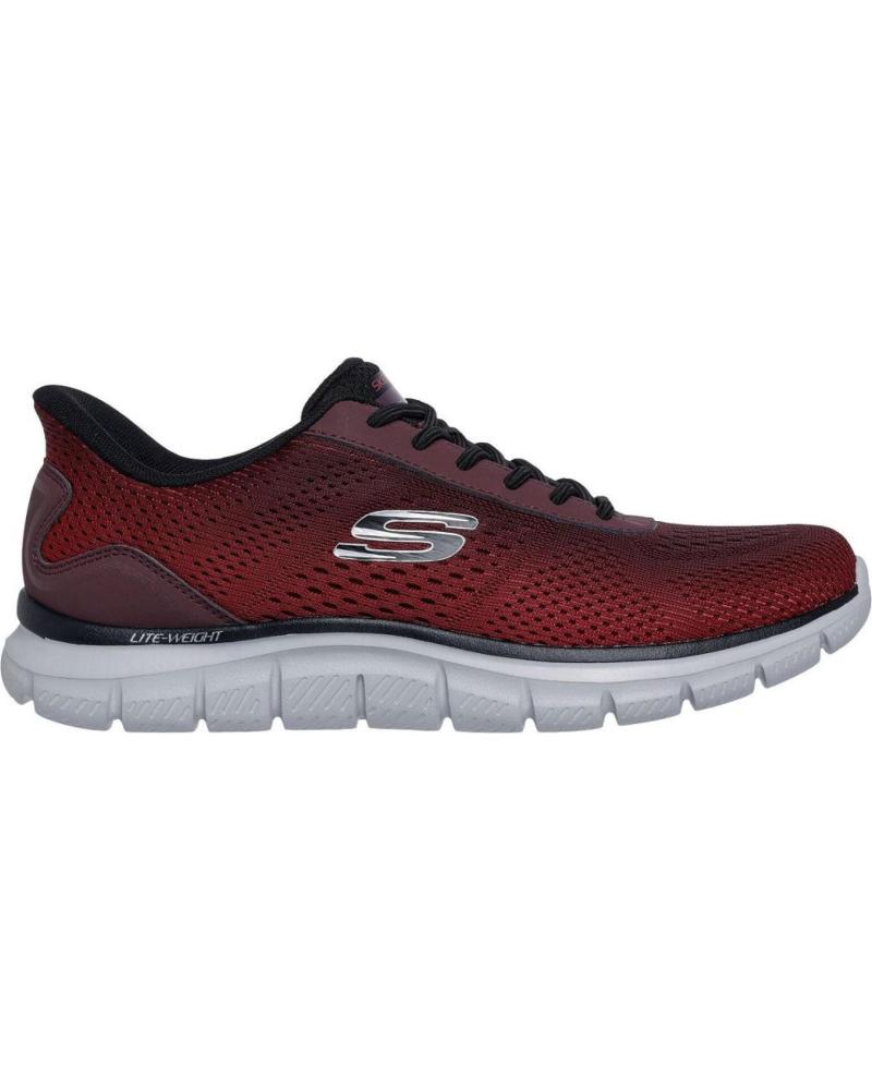 SKECHERS SKECHERS 233038 TÊNIS MASCULINO CASUAL SLIP-INS VERMELHO ROJO