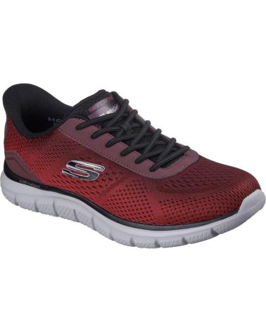 SKECHERS SKECHERS 233038 TÊNIS MASCULINO CASUAL SLIP-INS VERMELHO ROJO