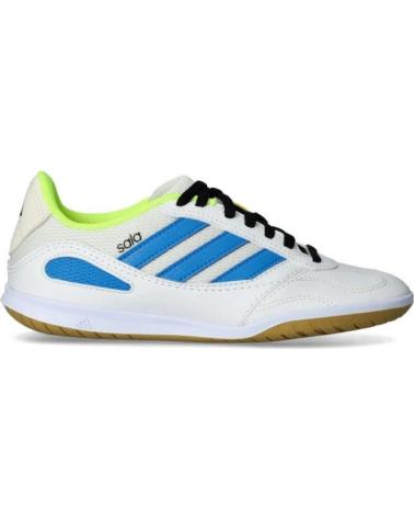 ADIDAS ADIDAS SUPER SALA III J WHITE BLUE SHOES BLANCO AZUL