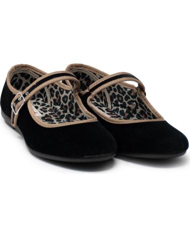 VUL-LADI SAPATOS MERCEDES DE VELUDO PRETO FEMININOS NEGRO