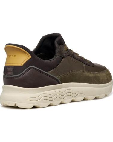 GEOX TÊNIS GEOX MASCULINO U56MPA C3208 MARROM MARRON