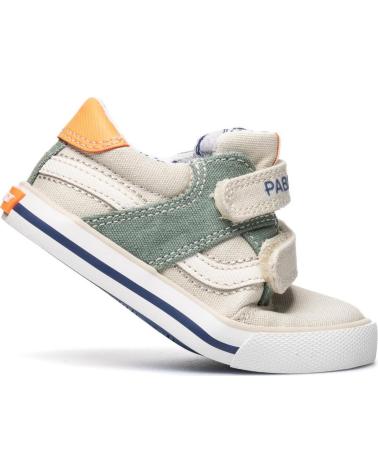 PABLOSKY LONA CON VELCROS PARA NINO 984630 COLOR BEIG