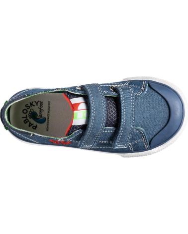 PABLOSKY TÊNIS DE LONA PABLOSKY COM FECHO DUPLO DE VELCRO PARA MENINO JEANS