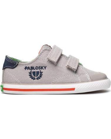 PABLOSKY TÊNIS DE LONA PABLOSKY COM VELCRO PARA MENINO PIEDRA