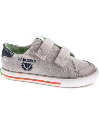 PABLOSKY TÊNIS DE LONA PABLOSKY COM VELCRO PARA MENINO PIEDRA