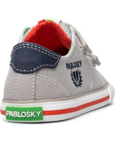 PABLOSKY TÊNIS DE LONA PABLOSKY COM VELCRO PARA MENINO PIEDRA