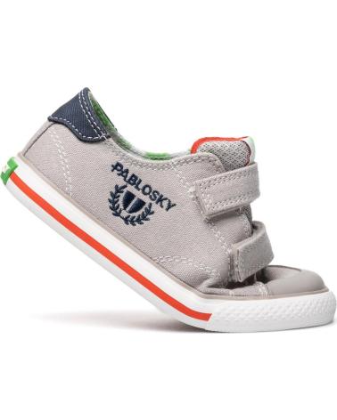 PABLOSKY TÊNIS DE LONA PABLOSKY COM VELCRO PARA MENINO PIEDRA