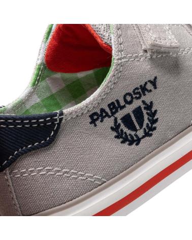 PABLOSKY TÊNIS DE LONA PABLOSKY COM VELCRO PARA MENINO PIEDRA