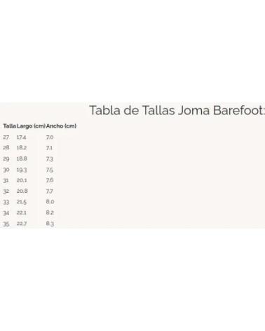 JOMA ZAPATILLAS DEPORTIVAS NINO BFTJS2602INV BLANCO