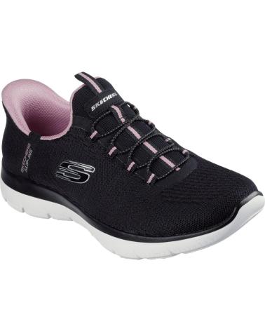 SKECHERS TÊNIS ESPORTIVO FEMININO SKECHERS 150284 NEGRO