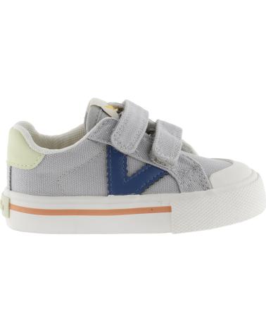 VICTORIA ZAPATILLAS VICTORIA BASKET TRIBU DEPORTIVAS GRIS VELCRO GRIS