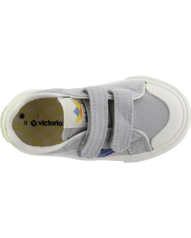 VICTORIA ZAPATILLAS VICTORIA BASKET TRIBU DEPORTIVAS GRIS VELCRO GRIS