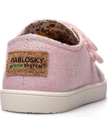 PABLOSKY TÊNIS PABLOSKY MENINA LONA GLITTER ROSA GLITTERROSA