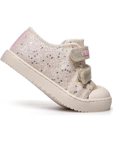 PABLOSKY ZAPATILLAS PABLOSKY DE LONA CON PURPURINA PARA NIÑA METAL