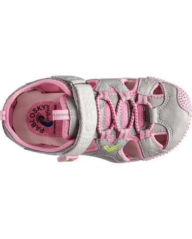 PABLOSKY SANDALIA PABLOSKY NIÑA 985855 ZARPA GRIS ROSA GREYPINK