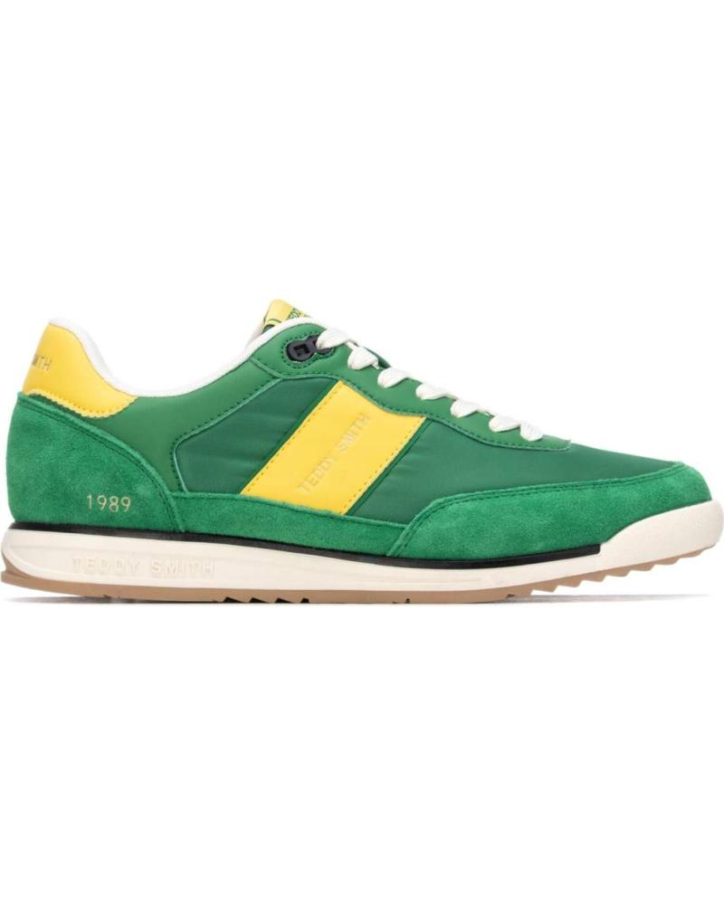 TEDDY SMITH ZAPATILLAS DEPORTIVAS TEDDY SMITH MODELO 120506 - VERDE Y AMARILLO VERDE