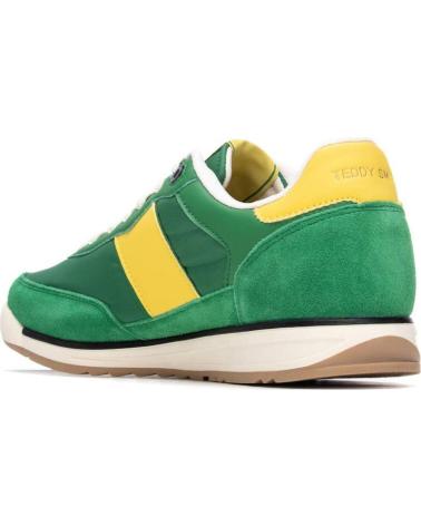 TEDDY SMITH ZAPATILLAS DEPORTIVAS TEDDY SMITH MODELO 120506 - VERDE Y AMARILLO VERDE