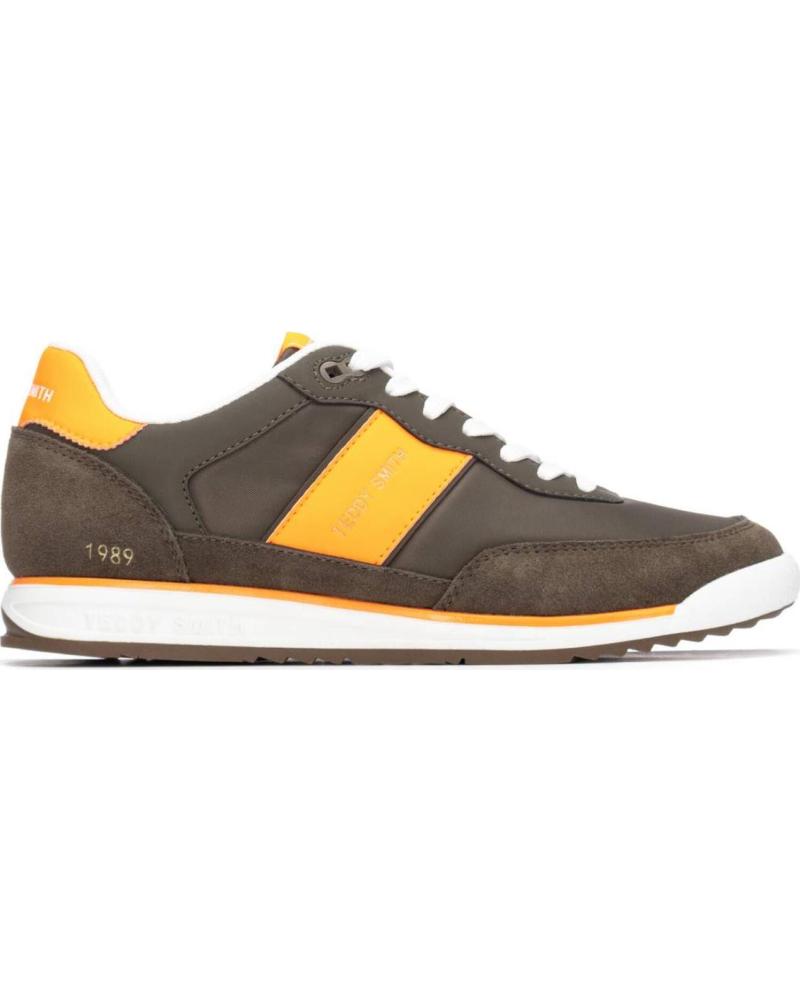 TEDDY SMITH TÊNIS TEDDY SMITH MODELO 120506 COR KAKI KAKI