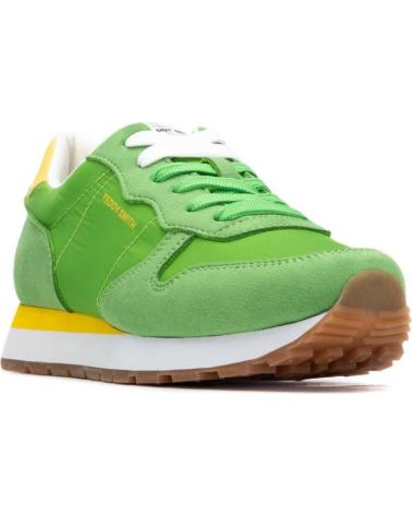 TEDDY SMITH ZAPATILLAS DEPORTIVAS TEDDY SMITH MODELO 120670 EN VERDE VERDE