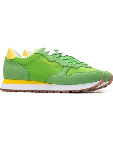TEDDY SMITH ZAPATILLAS DEPORTIVAS TEDDY SMITH MODELO 120670 EN VERDE VERDE